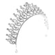 thumbnail image 4 of Horquilla elegante de de la astilla de nupcial de de cristal para el banquete de boda Zulema Tiaras nupcial Crystal Hairpin, 4 of 8