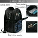 thumbnail image 4 of Balery Blue Sports Car Mochila con carga USB para hombre y mujer - Mochila impermeable y antirrobo para laptop con puerto USB para viajes, trabajo, 4 of 7