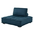thumbnail image 6 of Modular Deep Tufted Sectional Sofa Set, Azure Navy Blue, Fabric, Modern Contemporary French Country, Living Lounge Cafe Room Hotel Lobby Hospitality, 6 of 10