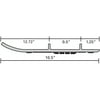 Extreme Max Trail Max 4" Wear Bar, Ski-Doo 2-Stud 440 Tunnel Ski