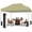 Beige, variant on Eurmax USA 10'x15' Ez Pop Up Canopy Tent with Heavy Duty Roller Bag,Bonus 4 Sand Weights Bags（White)