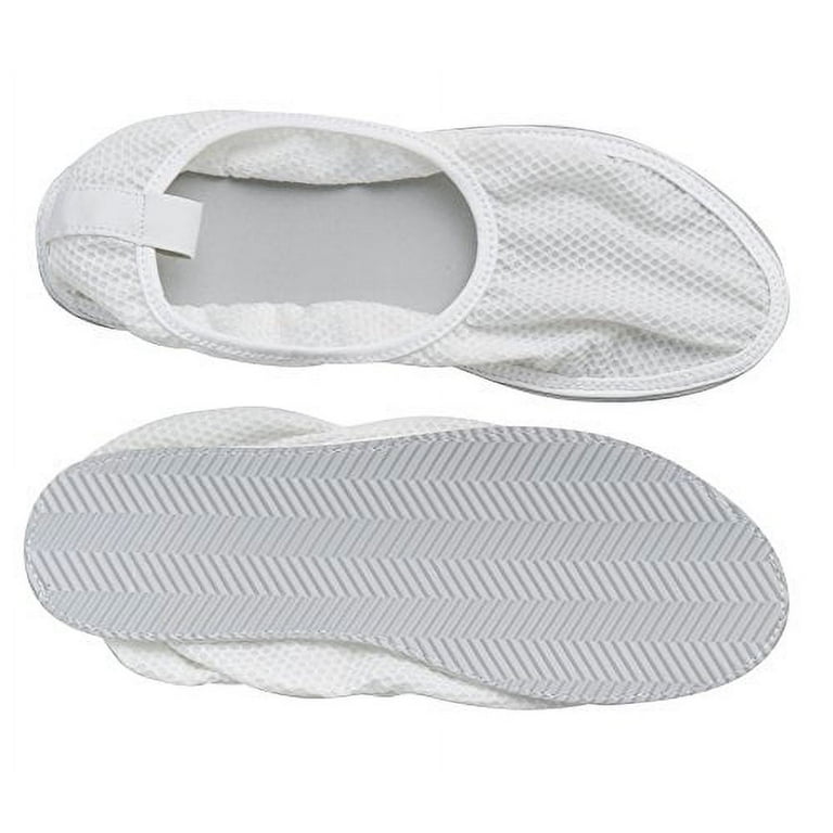 Secure Slip Resistant Shower Shoes Non Skid, Heavy Duty Soles