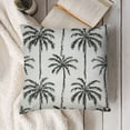 thumbnail image 3 of Black Whtie Palm Tree Lumbar Pillow Covers  Tropical Coconut Trees Coastal Plant Throw Pillows Summer Beach Neutral Pillow Cases Farmhouse Home Decor For Cushion Couch Sofa Outdoor, 3 of 5
