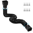 thumbnail image 1 of Extensiones Gutter Downspout Plusgutter de 3,5 a 3,5 m, color negro, 1 of 6