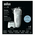 thumbnail image 1 of Braun Silk-épil 5 Epilator, Wet and Dry Epilator, Includes Shaver Head and Trimmer Comb, SE5-041, Grey, 1 of 13