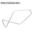 thumbnail image 3 of Unique Bargains 2.5 x 1.1 x 0.6 Inch Stainless Steel Ceiling Hooks Silver Finish, 50 Counts, 3 of 6