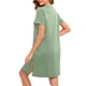 thumbnail image 4 of Batas de invierno para mujer, camisón cálido y camisón de invierno con cremallera y bolsillos, pijama holgado para mujer., 4 of 8