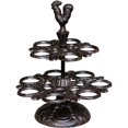 thumbnail image 2 of Iron Rack Rooster Tray For 12 Fresh Eggs, 2 of 5