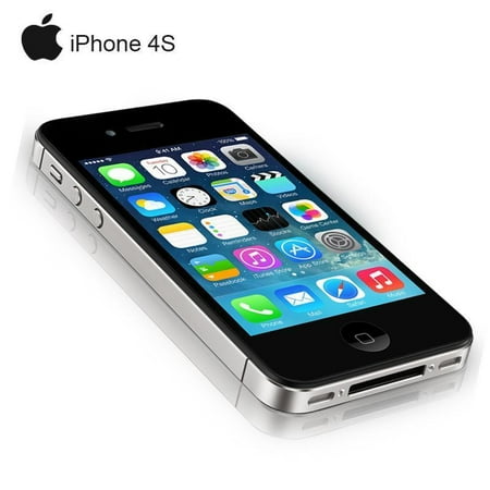 Refurbished Apple iPhone 4s Unlocked, 16GB, Black, Kuwait Ubuy