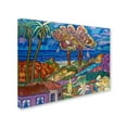 thumbnail image 3 of Trademark Fine Art "House By the Beach" Canvas Art by Manor Shadian, 3 of 4