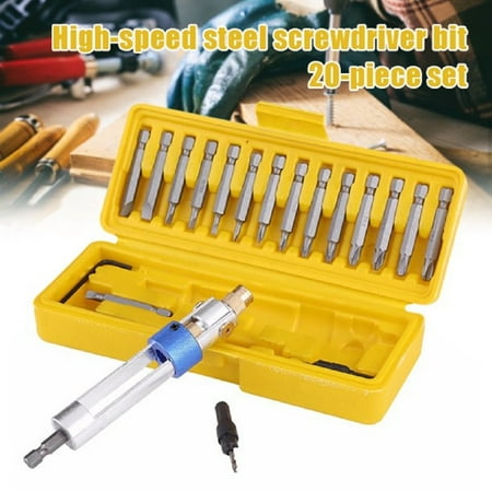 

SEIWEI 20Pcs Drill Drive Bit Set with Storage Case Quick Easy Operation