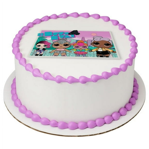 Surprise Shine Bright PhotoCake® Edible Cake Topper Icing Image for 8 Inch Round Cake or Larger