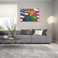 thumbnail image 5 of Epic Art 'American Eagle' by Dean Russo, Acrylic Glass Wall Art, 36"x24", 5 of 8