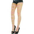 thumbnail image 5 of ToBeInStyle Women's Shiny Criss Cross Garter Leg Wrap Set - Gold, 5 of 7