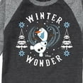 thumbnail image 3 of Frozen 2 - Winter Wonder - Toddler And Youth Raglan Graphic T-Shirt, 3 of 4