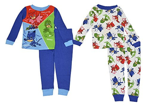 PJ Masks Pyjamas Pjs Boys Pj/'s Gekko Owlette Catboy Pyjama Set T2TC604 S17