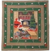 Patch Magic Santa By The Fireside King Quilt