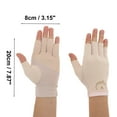 thumbnail image 4 of Unique Bargains 1 Pair Anti-slip Bears Manicure Gloves Beige, 4 of 6