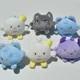 thumbnail image 4 of 10cm AESPA FANLIGHT Dolls Stuffed Animals Plush Toy Karina Giselle Winter NINGNING Plushies, 4 of 5