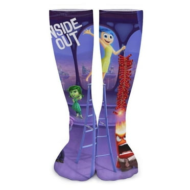 Inside Out Thick Stockings Casual Socks for Men Women Durable Comfort Calf Socks Soft Elastic Crew Socks 15.7"