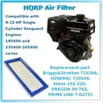 thumbnail image 3 of HQRP 2-pack Flat Cartridge Filter with Pre-filter for Briggs & Stratton 185430, 185432, 185436, 185437, 185462, 185467, 187432, 187437 Series Vanguard Engines, 3 of 9