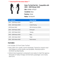 thumbnail image 2 of Outer Tie Rod End Set - Compatible with 2003 - 2009 Nissan 350Z 2004 2005 2006 2007 2008, 2 of 2