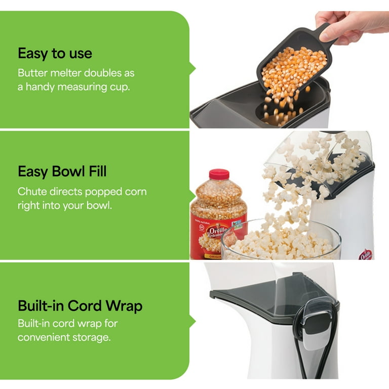 Orville Redenbacher's Electric Popcorn Maker, Hot Air Popper by