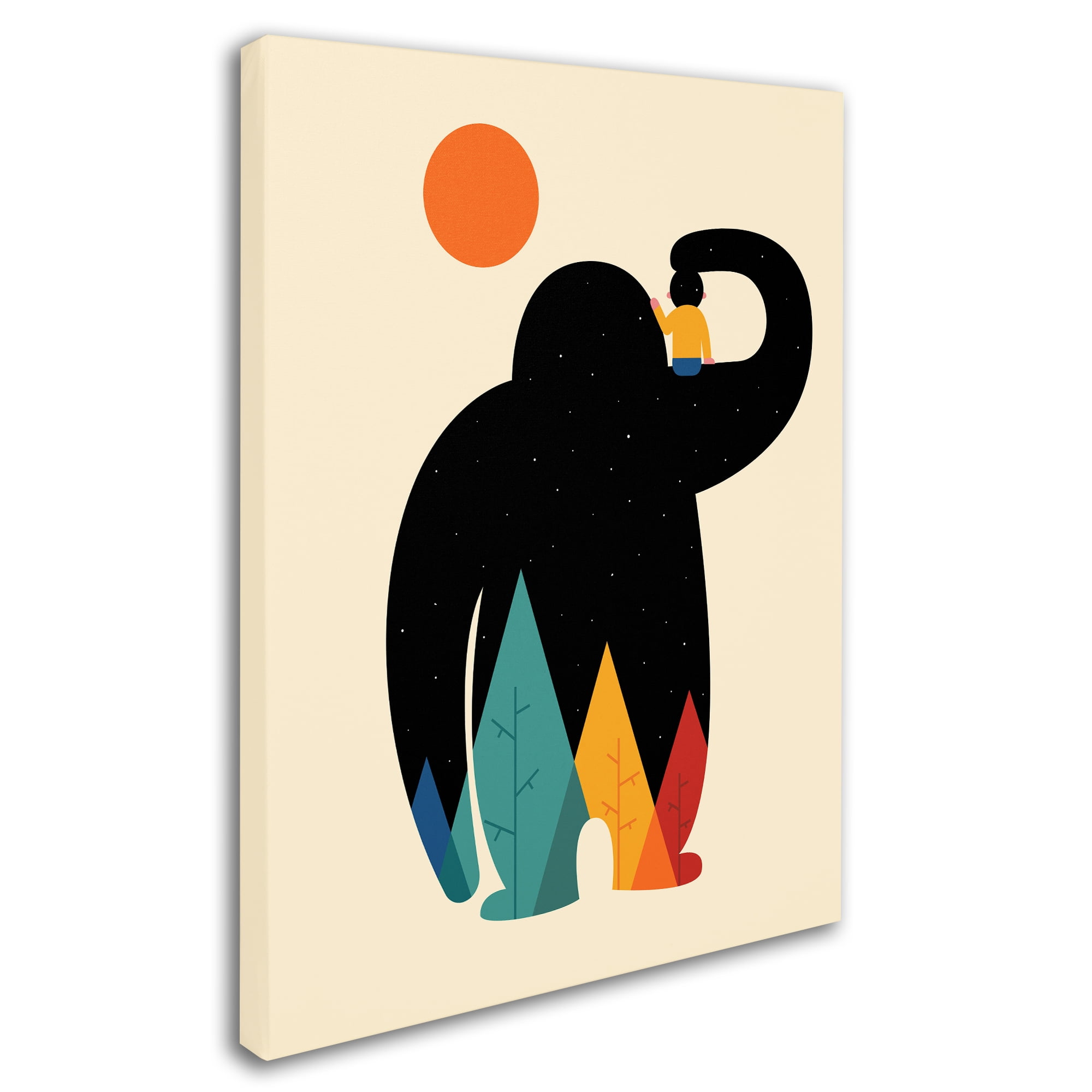 Trademark Fine Art 'Papa' Canvas Art by Andy Westface