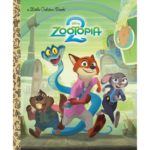 Disney Zootopia 2 Little Golden Book (Hardcover)