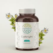 HerbEra Eyebright Capsules, Herbal Dietary Supplement for Eye Health Support, Eyebright (Euphrasia officinalis) Dried Herb Capsules, Natural, 120 Capsules