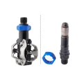 thumbnail image 5 of Ciclismo Suministros de extracción del husillo del eje del pedal del bloqueo de la bicicleta de montaña para pedales 10T azul Likrtyny Para estrenar, 5 of 5