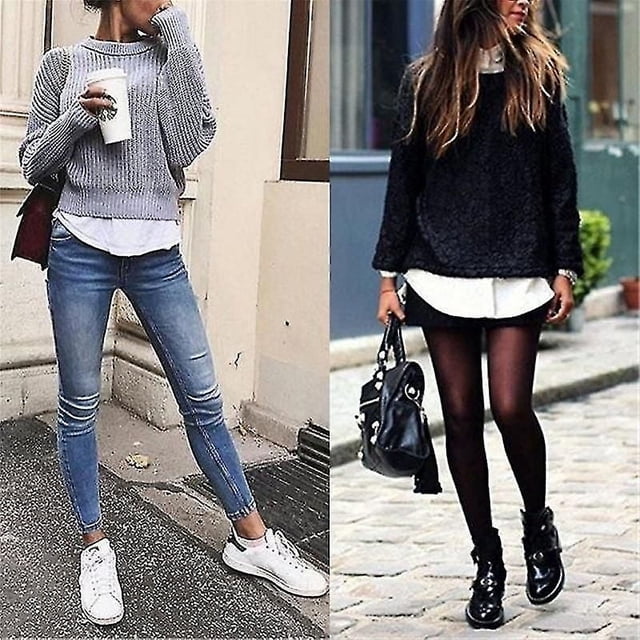 Shirt Extenders Layering Fake Top Lower Sweep Shirt Extender Asjustable Mini Skirt For Women