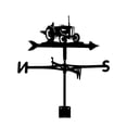 thumbnail image 1 of Weather Vane for Roofs 60 cm x 35 cm Metal Wind Direction Indicator with UV-Resistant Finish and Multi-Surface Mounting, 1 of 9