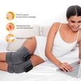 thumbnail image 2 of Rodillera Térmica con Masaje y Calor Terapéutico, 3 Niveles de Temperatura e Intensidad, Apagado Automático a 30 Minutos, Infrarrojo Lejano para Dolor de Artritis y Piernas Frías, Carga USB, Gris,, 2 of 6
