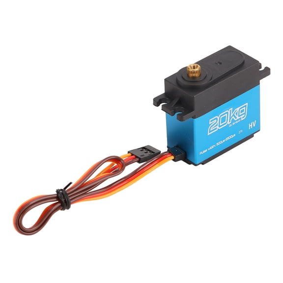 Waterproof Digital Servo, RC Digital Servo Fast Heat Dissipation Anti Interference  Linearity With 25T Metal Servo Arm For 1/12 RC Robot