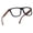 Matte Black & Wood, variant on Oversized Blue Light TR-90 Reading Glasses for Men – Medium Fit, Sturdy Frame, Spring Hinges, Premium Readers, Matte Black, +2.75