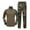 13Clear, variant on guisaled Men's Fashion Tracksuits Set Long Sleeve Causal 1/4 Zip Running Sports 2 Piece Outfits Lapel Camouflage Sweatsuit