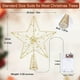thumbnail image 4 of Estrella para la parte superior del árbol de Navidad con cadena de luces LED Lámpara de estrella brillante para la parte superior del árbol de Navidad para la decoración navideña del hogar, 4 of 10
