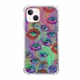 thumbnail image 1 of Trippy Eyes Case for iPhone 14 Plus,Aesthetic Art Design Pattern Soft TPU Bumper Case Cover, 1 of 5