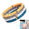 thumbnail image 2 of Playful Soft Clay Wristband Multifuntional Elastic Beaded Hand Chain Suitable for Youthful Women and Beach Lovers, 2 of 9