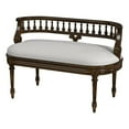 thumbnail image 1 of Hathaway Upholstered Bench - Antique Cherry, 1 of 7