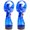 Dark Blue, variant on JQSTY Deluxe Handheld Battery Powered Water Misting Fan (Dark Blue) 2 Pack