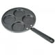 thumbnail image 3 of Sartén antiadherente de 4 agujeros para cocina casera, ideal para freír huevos, 4 agujeros redondos de 24 cm., 3 of 11