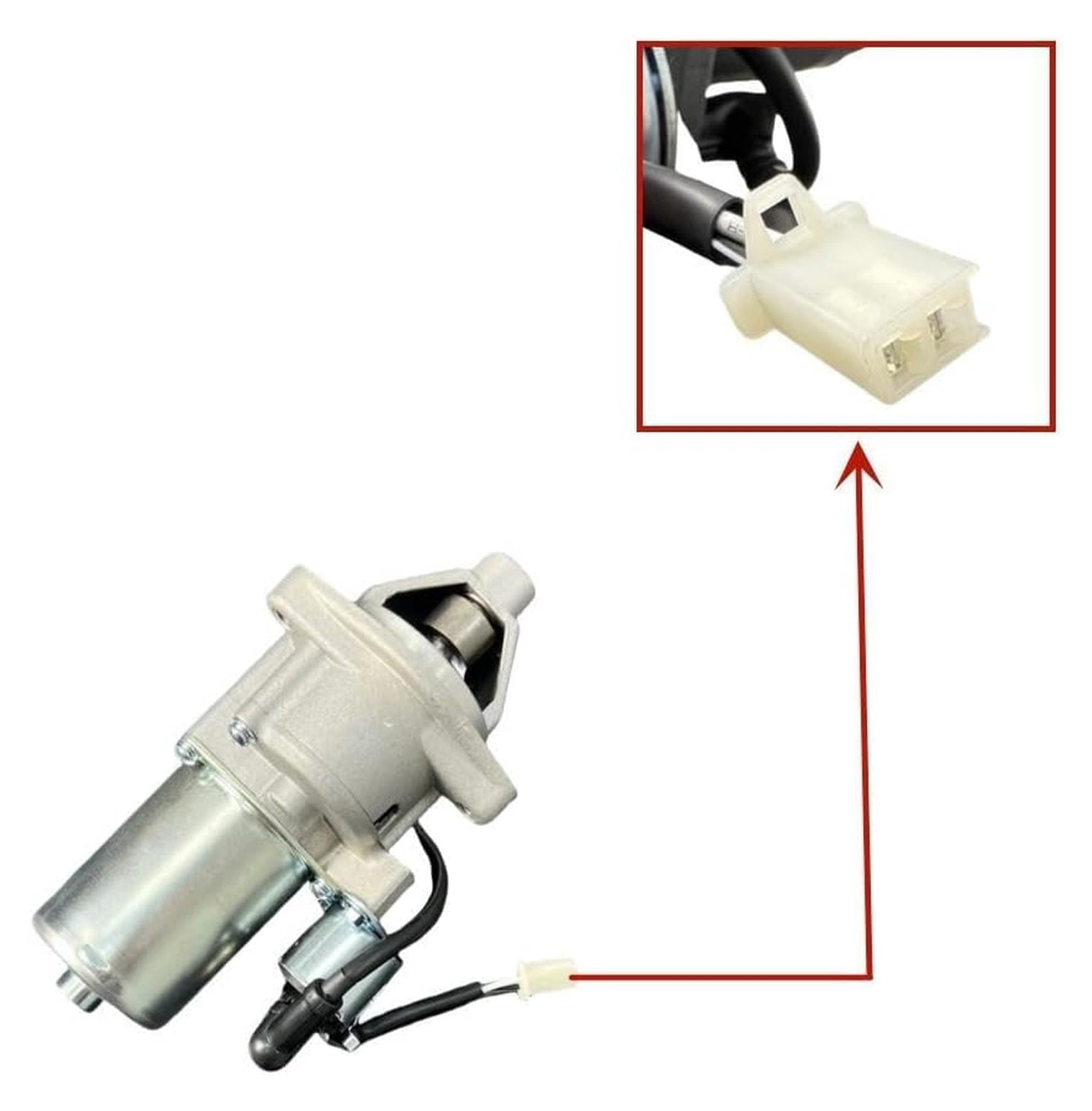 Starter W/ 2-Wire Plug For Predator 7250W 9000W 420cc for A-ipower SUA9000E SUA10000EC SUA12000E for WGen6000 WGen7500DFc WGen9500DFc WGen9500DF WGen9500 WH10000DF Generator