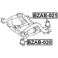 thumbnail image 2 of Febest SUBFRAME REAR BUSHING # BZAB-021 OEM A1643310542, 2 of 2