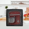 thumbnail image 3 of Stand Mixer Cover compatible with Kitchenaid Mixer, Fits All Tilt Head & Bowl Lift Models,Fits for 4.5-Quart and 5-Quart（Black), 3 of 6
