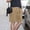 Khaki, variant on HAIJIE Women's Swim Shorts Adjustable Ruched Side Bikini Shorts Sweatshorts Womens Cargo Shorts for Girlfriend Summer Daily Wear