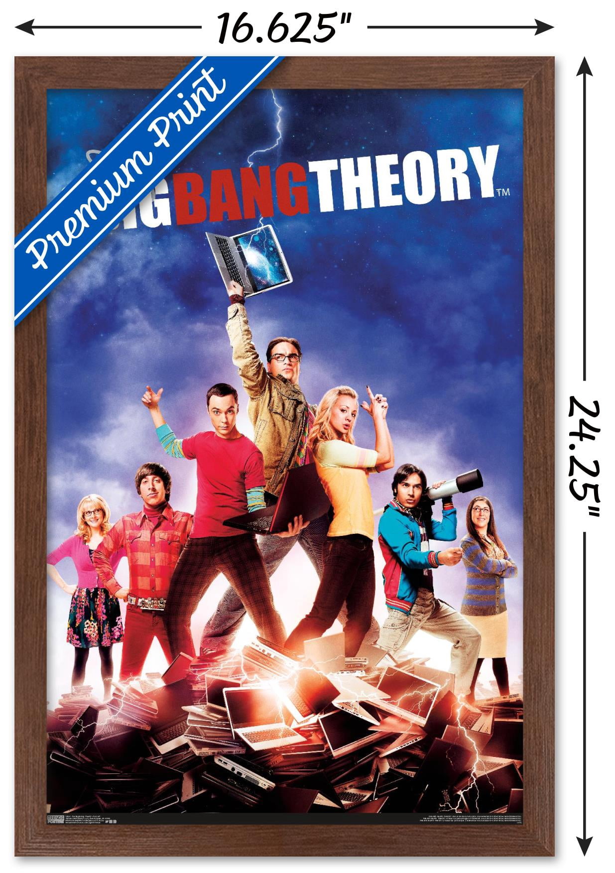 The Big Bang Theory - Key Art Wall Poster, 14.725