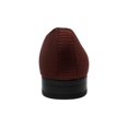 thumbnail image 5 of Stacy Adams Mens Tazewell Cotton Closed Toe Penny Loafer, Red, Size 11.0, 5 of 5