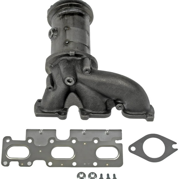 Dorman 674-615 Front Catalytic Converter with Integrated Exhaust Manifold for Specific Ford / Lincoln Models, Natural